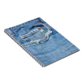 Old Jeans Notebook (80 pagina's) Notitieboek (Rechterzijde)