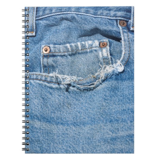Old Jeans Notebook (80 pagina's) Notitieboek (Voorkant)