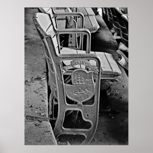 Old Jersey City: Roosevelt Stadium Poster (Voorkant)