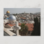 Old Jerusalem's Skyline Briefkaart (Voorkant)