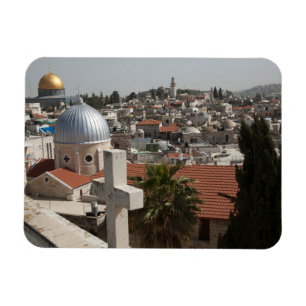 Old Jerusalem's Skyline Magneet
