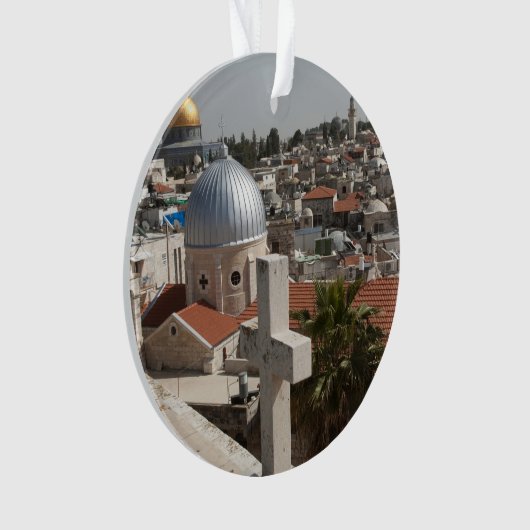 Old Jerusalem's Skyline Ornament (voorkant)
