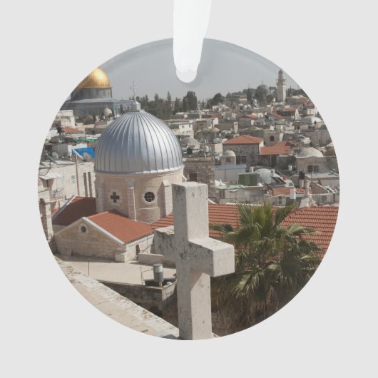 Old Jerusalem's Skyline Ornament (voorkant)