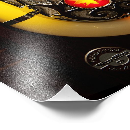 Old Jukebox Foto Afdruk (Hoek)