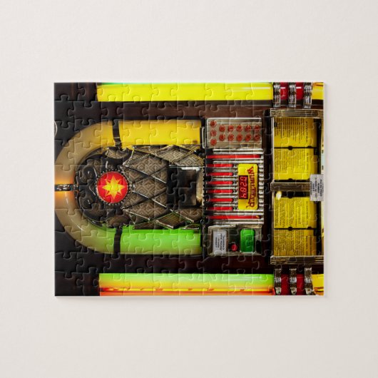 Old Jukebox Legpuzzel (Horizontaal)