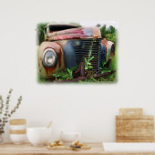Old Junk International Truck Poster (Keuken)