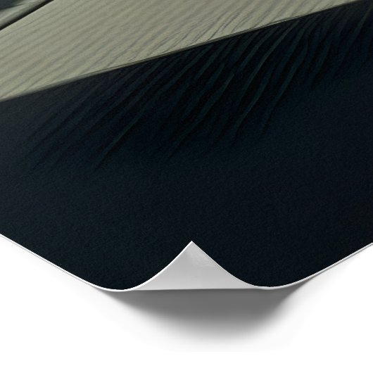 Old Karate Master Performing Kata Poster (Hoek)