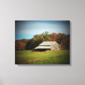 Old Kentucky Barn Canvas Afdruk (Voorkant)