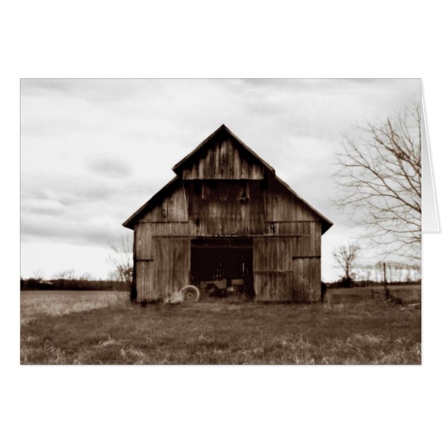 Old Kentucky Tobacco Barn (Voorkant Horizontaal)