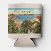 Old Key West Florida Garrison Bight  Blikjeskoeler (Voorkant)