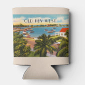 Old Key West Florida Garrison Bight  Blikjeskoeler (Achterkant)