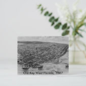 Old Key West Florida Post Card, 1887 Briefkaart (Staand voorkant)