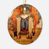 Old King Cole Keramisch Ornament (Links)