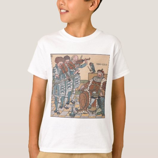 Old King Cole Nursery Rhyme T-shirt (Voorkant)