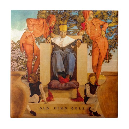 Old King Cole Tegeltje (Voorkant)