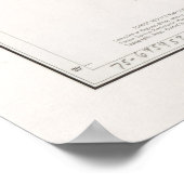 Old Kisatchie National Forest Map (1967) Poster (Hoek)