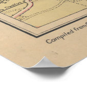 Old Koblenz Germany Map (1919)  Coblenz Poster (Hoek)