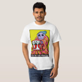 Old Lady 1 Acrylon Canvas T-shirt (Voorkant volledig)