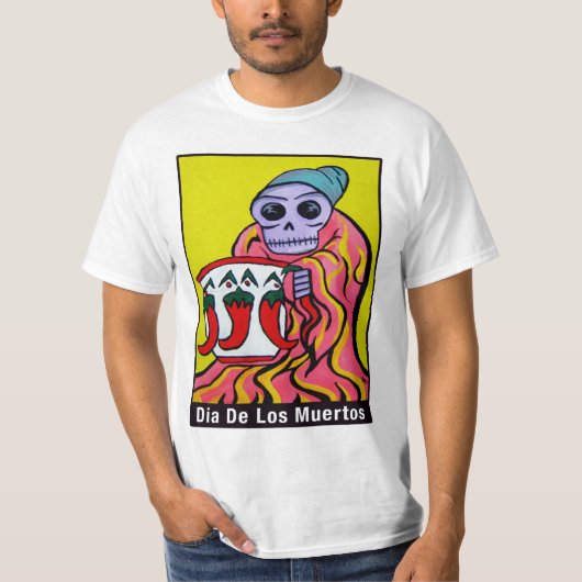 Old Lady 1 Acrylon Canvas T-shirt (Voorkant)