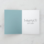 Old Lady Birthday Kaart (Binnen)