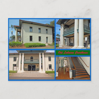 Old Lahaina Courthouse Briefkaart