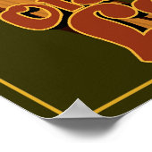 Old Lahaina, Hawaii Surf Travel Poster (Hoek)