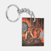 Old Las Vegas, Nevada  Casino Scene Sleutelhanger (Voorkant Links)