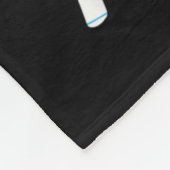 Old Life Washed Water Baptism Bible Verse Christia Fleece Deken (Hoek)