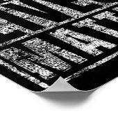 Old Lives Funny Birthday Party Gag Gift For Dad Poster (Hoek)