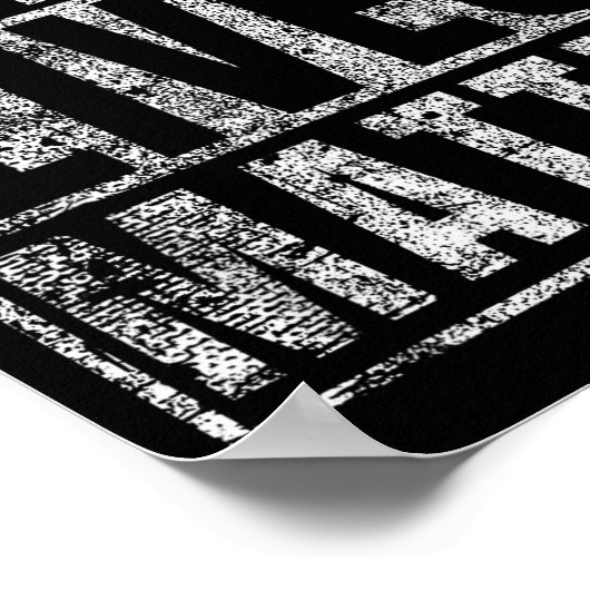 Old Lives Funny Birthday Party Gag Gift For Dad Poster (Hoek)