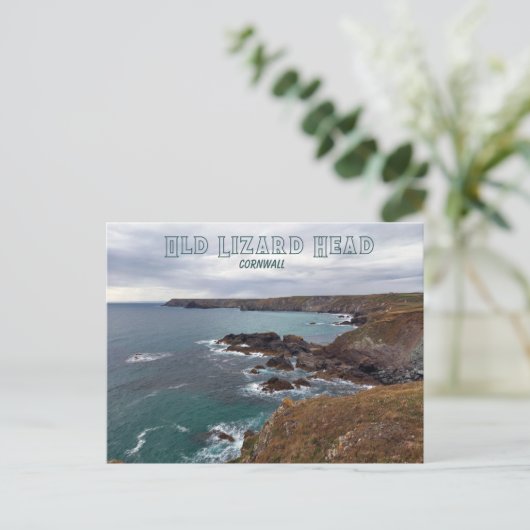 Old Lizard Head (Cornwall) Briefkaart (Staand voorkant)