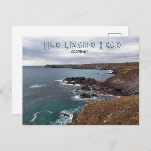 Old Lizard Head (Cornwall) Briefkaart (Voorkant / Achterkant)