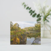 Old Lock 19 of the Erie Canal, New York Briefkaart (Staand voorkant)