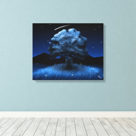 Old Locust Hill Canvas Afdruk (Insitu (Houten vloer))