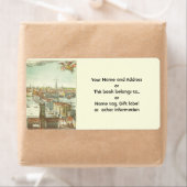 Old London Bridge, Engeland Etiket (Insitu)