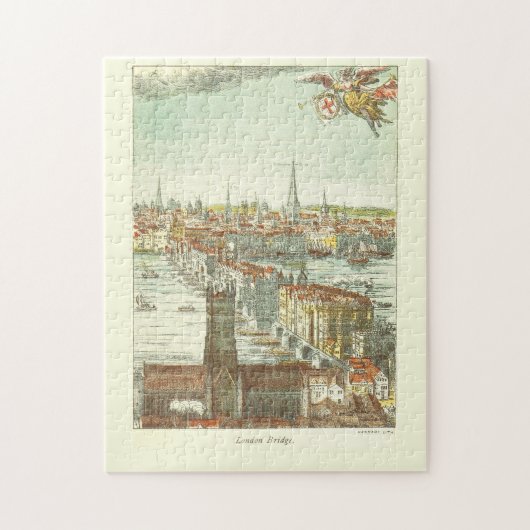 Old London Bridge, Engeland Legpuzzel (Verticaal)