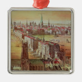 Old London Bridge Metalen Ornament (Voorkant)