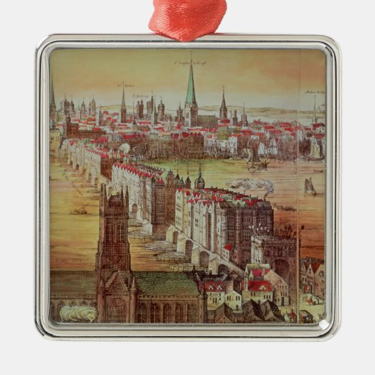 Old London Bridge Metalen Ornament (Voorkant)