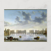 Old London Bridge (olie), c.1630 Briefkaart (Voorkant)