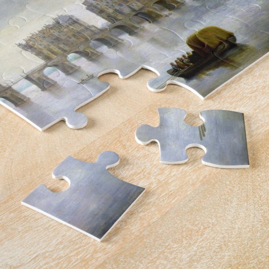 Old London Bridge (olie), c.1630 Legpuzzel (Zijkant)