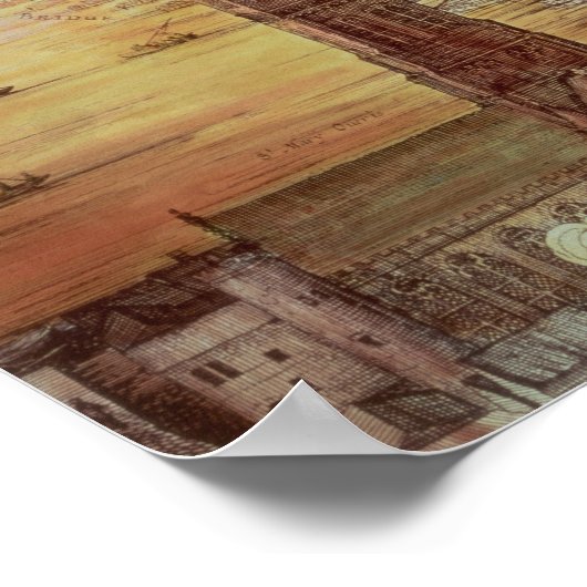 Old London Bridge Poster (Hoek)