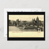 Old London Briefkaart - Blackfriars Bridge (Voorkant / Achterkant)
