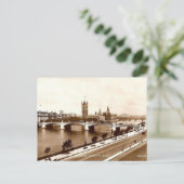 Old London Briefkaart - Lambeth Bridge (Staand voorkant)