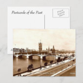 Old London Briefkaart - Lambeth Bridge (Voorkant / Achterkant)