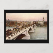 Old London Briefkaart - London Bridge (Voorkant)