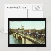 Old London Briefkaart - London Bridge (Voorkant / Achterkant)