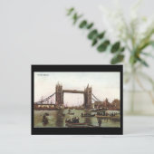 Old London Briefkaart - Tower Bridge (Staand voorkant)