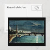 Old London Briefkaart - Waterloo Bridge (Voorkant / Achterkant)