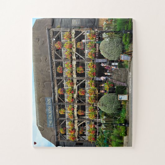 Old London Pub Legpuzzel (Verticaal)