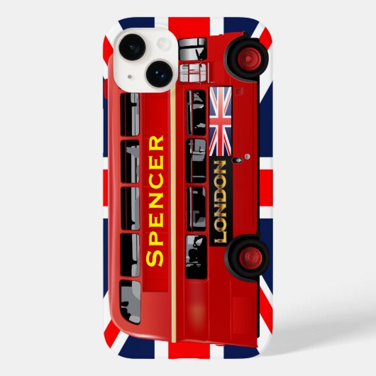 Old London Red Bus Case-Mate iPhone Case (Achterkant)
